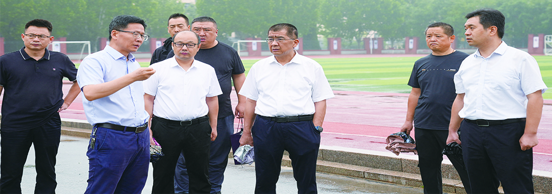 高新區領導督導檢查校園周邊安全工作
